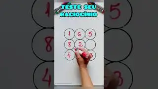 🔥TESTE SEU RACIOC&Iacute;NIO 🔥 #matematica #raciociniologico #matematica #concursos #aulas