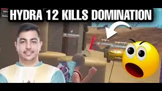 Hydra 12 Kills Domination In Upthrust eSports      Hydra Sparsh Solo 4 Kills      Hydra Official