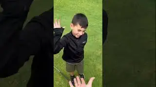 Young Golfer Chipping Session - Perfect Finish! ⛳