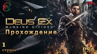 Deus Ex: Mankind Divided PS4- Прохождение - 1 Стрим - SteepGamer