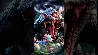 Hero Dragon Saves the Eggs 🥚🐉 | Evil Snake Attack | #3danimation #nodialogue