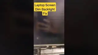 Laptop Screen Dim Backlight Problem Solved | Dell N5110 Screen Backlight Problem Fix100%
