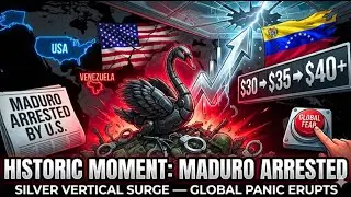 BREAKING NEWS: US Arrests Maduro - Silver Rips +3.5% Vertically as Global Panic Ignites