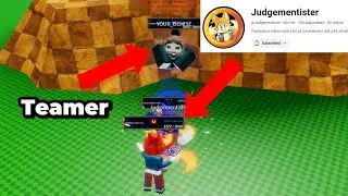 Sonic Showdown Roblox: I stream sniped Judgementister until he rage quit...