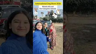 International Dog show 2026 at Jaipur #dogshow #jaipur #ytshorts #2026 #trending #viral #doglove #yt