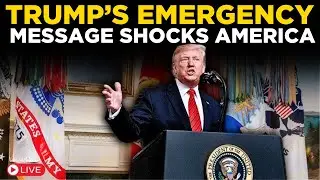Trump LIVE: Emergency Announcement Raises US Security Concerns Nationwide | US NEWS