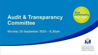 Audit and Transparency Committee-29 September 2025