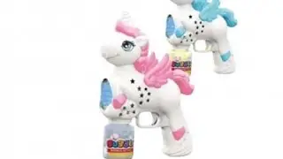Magical Unicorn Bubble Blaster Sparkle, Shine and Soapy Fun
