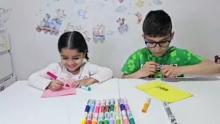 Father's Day gifts | Make A cute card for Dad | #kid'sart