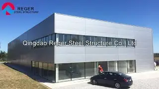 1000 Sqm Steel Structure Warehouse with Office Inside - Reger Steel  Warehouse Building Supplier