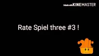 Rate Spiel three #3