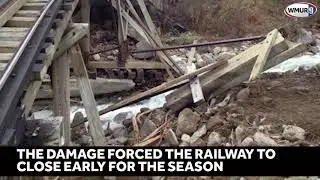 Cog Railway closes early for season because of storm damage