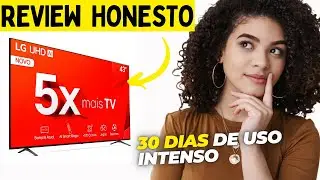 Minha Análise Honesta da SMART TV LG 43TU801C Após 30 Dias de Uso INTENSO