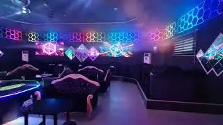 Kıbrıs Girne Yakamoz Night Club  pixel led aydınlatma Uygulma Mehmet Teke