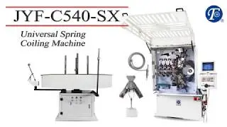 JYF C540 Series Spring Coiler Machine Capabilities Vinston US Corp 2019