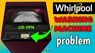 whirlpool washing machine lid open error | lid open error in whirlpool washing machine 