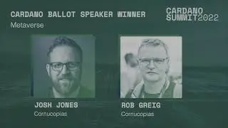 Cardano Ballot Speaker Winner - Metaverse