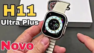 H11 Ultra Plus Smartwatch Unbox - 49mm b&uacute;ssola GPS, Apple Watch?