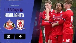 Sunderland 2-4 Middlesbrough | U18 Premier League Highlights | May 4, 2024