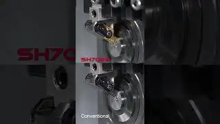 SH7025 - New insert grade for high surface quality!&nbsp;#cnc&nbsp;#machine&nbsp;#tools