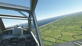 DCS Normandy 1944. Bf-109 landing