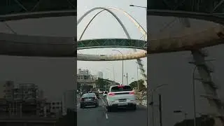 Driving through the heart of New Town: Biswa Bangla Gate 🚗💨