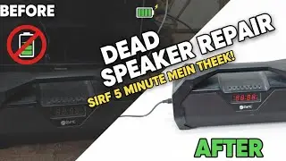 Zync Bluetooth Speaker Repair | Battery Low Problem Fixed! 🔋