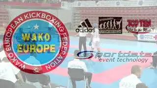 Nesta Baxter v Nicole Carassiti WAKO European Championships 2017