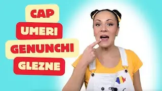 Cap, umeri, genunchi și glezne 👶 | C&acirc;ntec scurt pentru copii | Doamna Andra