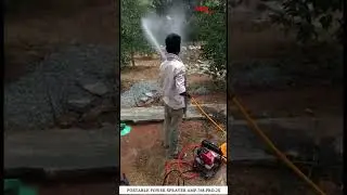 AGRIMATE | PORTABLE POWER SPRAYER | AMP-768 | DEMO VIDEO #agrimart  #agriequipments #sprayer