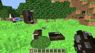 CRAZY 1.9 Minecraft Cow Glitch! | Green Llamas
