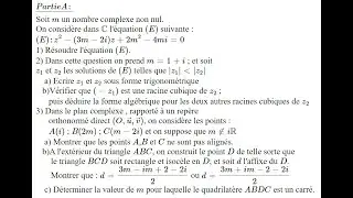 Les nombres complexes 39: Exercice d'application 12