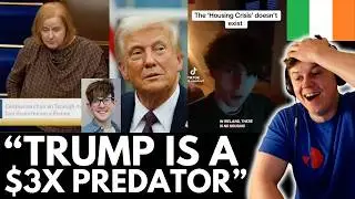 Radical Far Left Irish TD Calls Trump a Predator!!