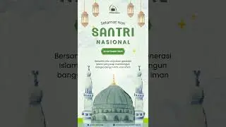 Selamat Hari Santri Nasional 2025
