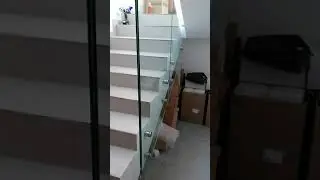 Treppengel&auml;nder aus Glas
