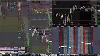 [1-23-26] $ES $NQ $SPX Futures Options Trading &mdash; LIVE Order Flow, Market Depth, Heat Map