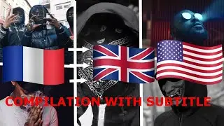 French rap compilation (Trap, Drill... ) with English subtitles (Zeu,Freeze Corleone, Ziak, Damso)