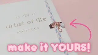 making a cute planner band because store-bought ones are expensive ♡ easy diy