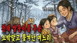 애를 낳지못해 소박맞고 쫓겨난 막내 며느리는 산 속을 헤매다 천재 쌍둥이 아기를 거두고 키우는데, 그 아이의 정체는?ㅣ옛날이야기ㅣ야담ㅣ전설ㅣ민담ㅣ설화ㅣ오디오북