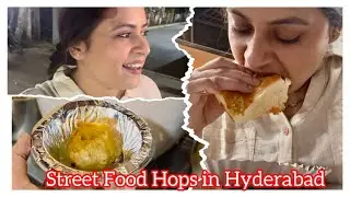 Street Food Hops in Hyderabad 🍕 | Sindhi colony 🥗