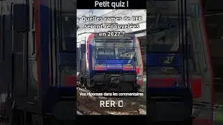 Quiz du vendredi soir !  #train #quiz #rail #rer #sncf #ratp