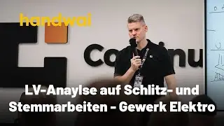 [LIVE] LV-ANALYSE auf Schlitz- und Stemmarbeiten & Koordination der Trassenverläufe