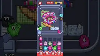 Pixel Flow Level 3485 Very Hard - The one with a donut