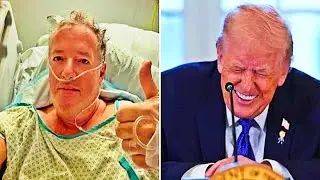 Piers Morgan Breaks Hip, Jokes &lsquo;I Blame Trump&rsquo; While Recovering in Hospital