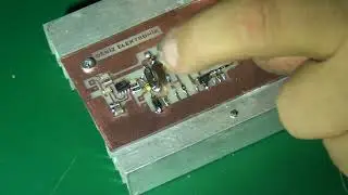 Kristal osilatörlü güç çıkışlı FM Verici - power output fm transmitter with crystal oscillator