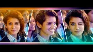Priya varrier  Cutest Smile scene