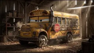 The Dirtiest Mad Max school bus (Cars) Car Wash of My Career | ASMR