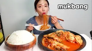 🔥매운 실비김치찜 먹방 Korean Food Spicy KimchiJjim Mukbang eating show