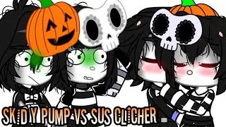 Skid y Pump vs sus clich&eacute;s | no original | FnF | Gacha club