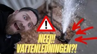 ERIK SÅGAR I VATTENLEDNINGEN!🤯🪚| Vecka 2